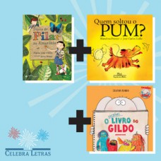 Kit celebra letrinhaz + brinque book