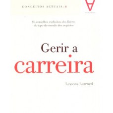 Gerir a carreira Gerir a carreira