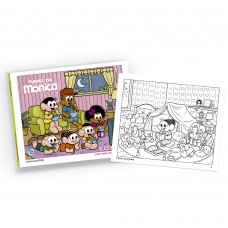 Turma da Mônica - Dias Alegres: Cozy and Comfy Moments - Livro de colorir Turma da Mônica - Dias Alegres: Cozy and Comfy Moments - Livro de colorir