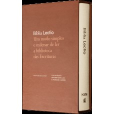 Bíblia Lectio NVI (Nova Versão Internacional), Tecido sobre capa dura