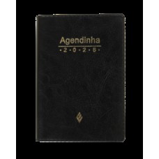 Agenda simples 2026 - Preta