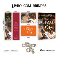Toda chance tem chá + card + marcador Toda chance tem chá + card + marcador