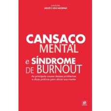 Cansaço mental e síndrome de Burnout