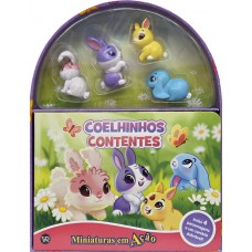 Miniaturas em ação - Coelhinhos contentes Miniaturas em ação - Coelhinhos contentes