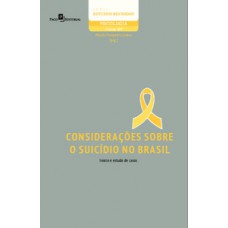 Considerações sobre o suicídio no Brasil