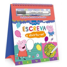 Peppa pig - escreva e apague espiral Peppa pig - escreva e apague espiral