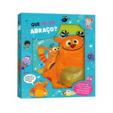 Que tal um abraço? Livro + pelúcia