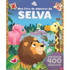 Meu livro de adesivos da selva