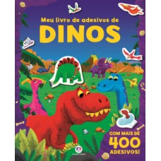 Meu livro de adesivos de dinos