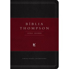 Bíblia Thompson - AEC - Letra Grande - Vinho e preta c/ índice