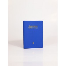 Agenda simples 2025 - Azul