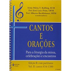 Cantos e orações - edição b Cantos e orações - edição b