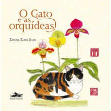 O gato e as orquídeas O gato e as orquídeas