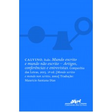 Mundo escrito e mundo não escrito Mundo escrito e mundo não escrito