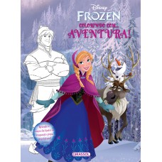 Disney - Frozen - colorindo com - aventura Disney - Frozen - colorindo com - aventura