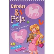 Estrelas e pets - roxo Estrelas e pets - roxo