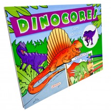 Dinocores com adesivos - triceratope Dinocores com adesivos - triceratope