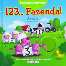 Primeiros números 123 fazenda! Primeiros números 123 fazenda!
