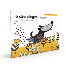O cão alegre