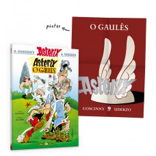 Asterix, o gaulês (nº 1 as aventuras de asterix) - acompanha pôster