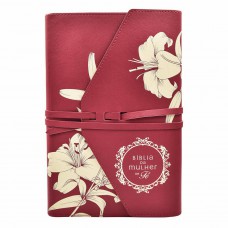 Bíblia da Mulher de Fé NVI, Capa luxo, Lírios do Campo Bíblia da Mulher de Fé NVI, Capa luxo, Lírios do Campo