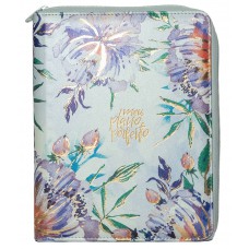 Meu plano perfeito, planner sem data com sobrecapa luxo de zíper, capa Aquarela | Planner 2027 Meu plano perfeito, planner sem data com sobrecapa luxo de zíper, capa Aquarela | Planner 2027