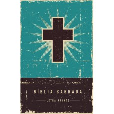 Bíblia NVI Retrô Turquesa, Letra Grande, Capa dura, Leitura Perfeita