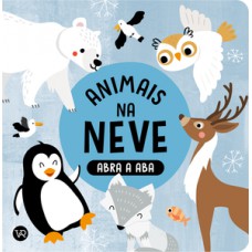 Abra a aba - Animais na neve