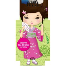 Desenhe sua boneca japonesa Desenhe sua boneca japonesa