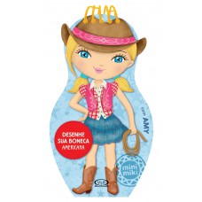 Desenhe sua boneca americana Desenhe sua boneca americana