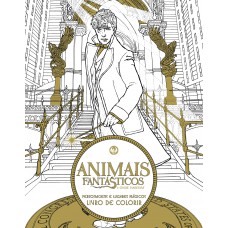 Animais fantásticos e onde habitam - Livro de colorir