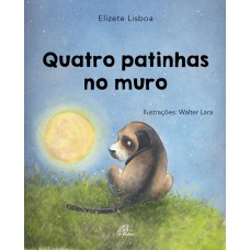 Quatro patinhas no muro - com braile Quatro patinhas no muro - com braile