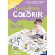 Livro-Tapete para Colorir: Dinos