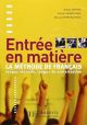 Entree en matiere - livre de l´eleve