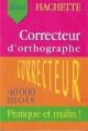 Hachette correcteur d´ortographe