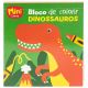 MINIBloco de Colorir(A): Dinos