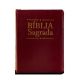 Biblia sagrada dourada bordo