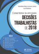 Comentários às principais decisões trabalhistas de 2018